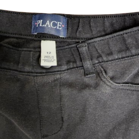 Black Stretch Jeggings - Picture 2 of 3